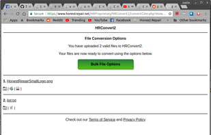 HRConvert2 screenshot 1