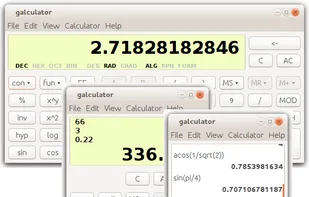 galculator screenshot 1