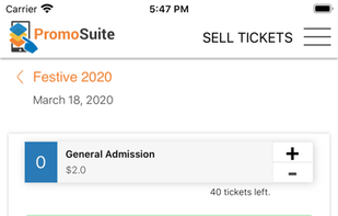 PromoTix screenshot 3