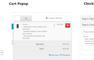 OpenCart Product Option SKU, UPC screenshot 1