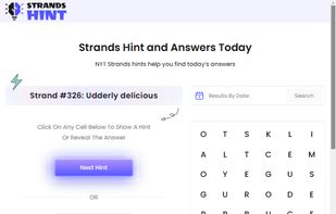 Strands Hint screenshot 1