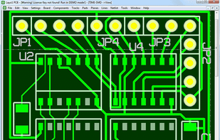 Layo1 PCB screenshot 1