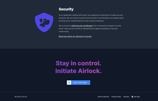 Inbox Airlock screenshot 2