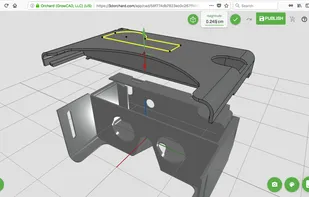 Go beyond primitive shapes with constrained sketches.