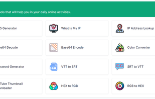 WebeTool screenshot 1