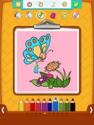  Butterfly Coloring Pages screenshot 7