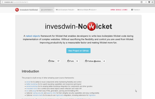 invesdwin-NoWicket screenshot 1