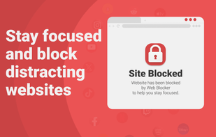 Eliminate digital distractions and regain focus with ease.