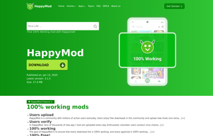 HappyMod screenshot 1