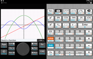HP Prime Graphing Calculator screenshot 1