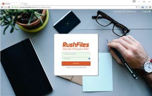 Web app - rebrandabel login screen 