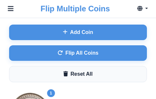 Coin Flipper screenshot 1