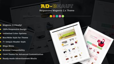 Ad-Beaut Multipurpose Magento 2 Theme