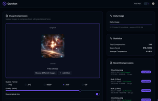 Graviton screenshot 1