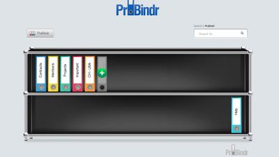 With the ProBindr shelf it's easy to organise and manage your data.