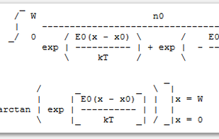 asciiTeX screenshot 1