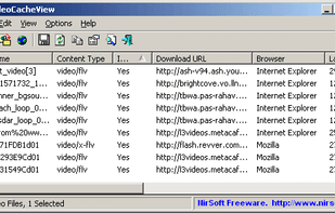 VideoCacheView screenshot 1