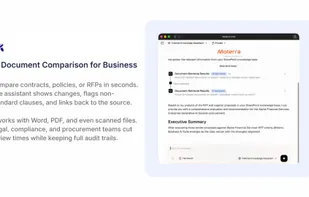 AI Document Comparison for Business