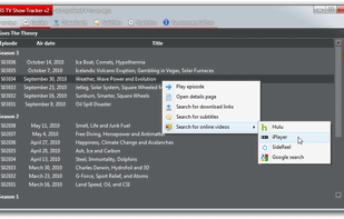 RS TV Show Tracker screenshot 2