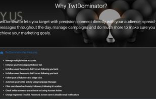 TwtDominator screenshot 2