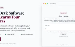 AI Desk screenshot 1