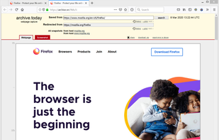 Archive Page screenshot 1