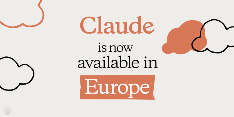 Anthropic's AI Assistant Claude is now available across Europe through the web and iOS app image
