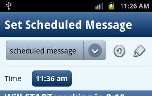 Autoresponder + SMS Scheduler screenshot 2