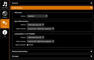 Daphile screenshot 3