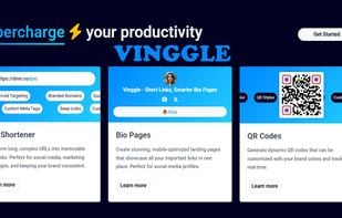 Vinggle - Short Links, Smarter Bio Pages screenshot 1