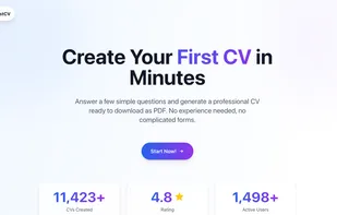 YourFirstCV screenshot 1