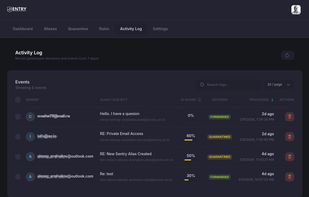 Sentry AI Email Shield screenshot 1