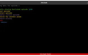 ani-cli screenshot 1