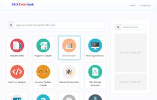 SEOToolGeek screenshot 1