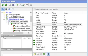 Resource Tuner screenshot 1