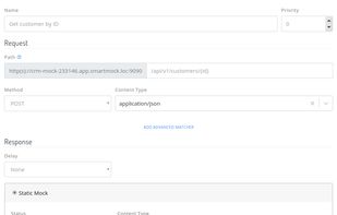 HTTP Mock Edit View 
