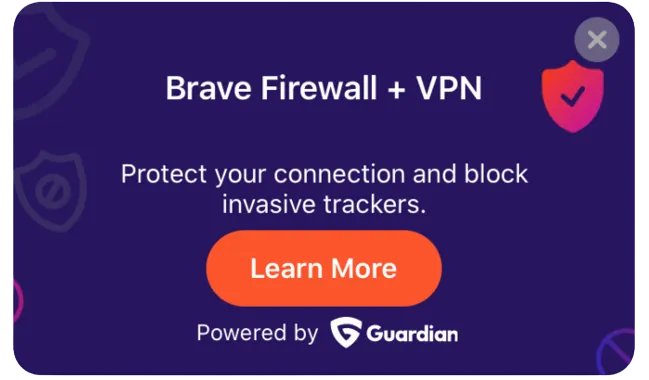 Brave Browser Releases Version 1.49 with Brave Firewall + VPN Support image