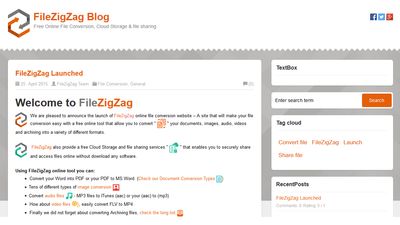 Filezigzag blog
