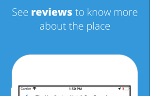 Detail review of users who have already been into the place a user is planning to visit.