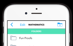 Create folders and save multi-line documents and individual equations.