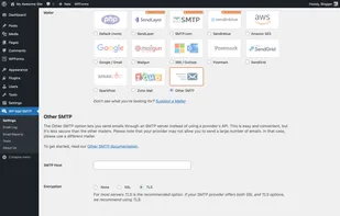 WP Mail SMTP screenshot 1