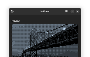Halftone screenshot 1