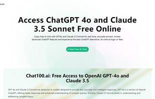 Chat100.ai screenshot 1