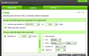 Concenturio screenshot 2