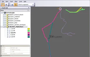 GPS Track Editor screenshot 1