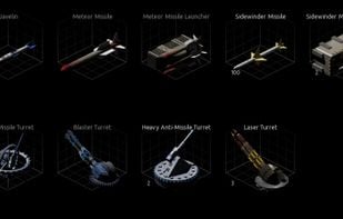 Once you've saved up enough money, you can spend it on upgrading your ship's equipment and weapons, or on a bigger ship.