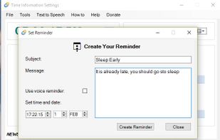 Reminders