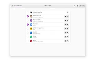 GNOME Secrets screenshot 1
