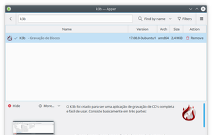 Apper - KDE screenshot 1