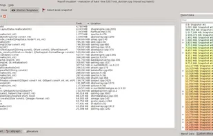 Massif-Visualizer screenshot 2